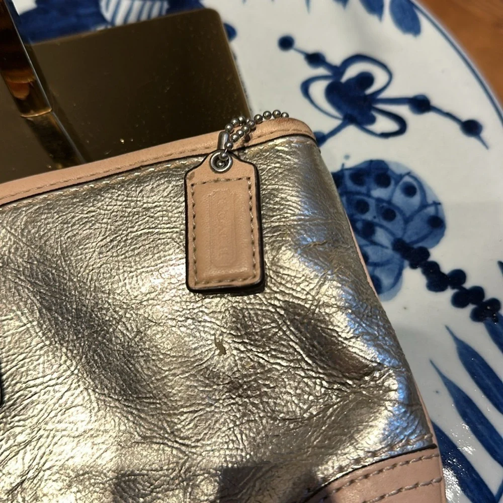 Coach Metallic Wristlet - Picture 4 of 6